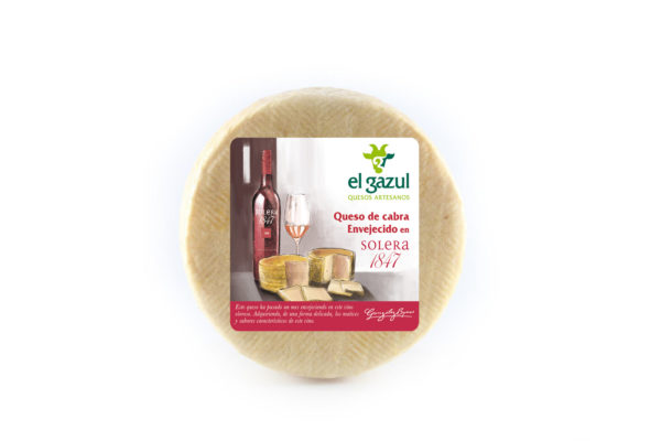Queso de cabra de raza payoya envejecido en Solera 1847