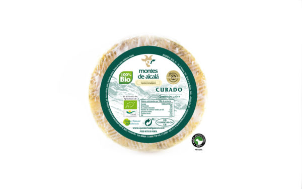 queso ecológico curado en manteca ibérica