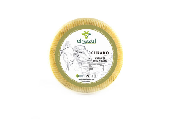 queso curado mezcla