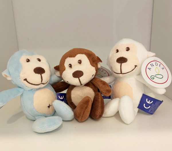Peluche mono solidario