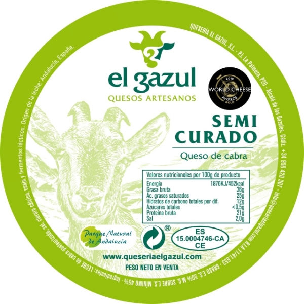 queso de cabra semicurado