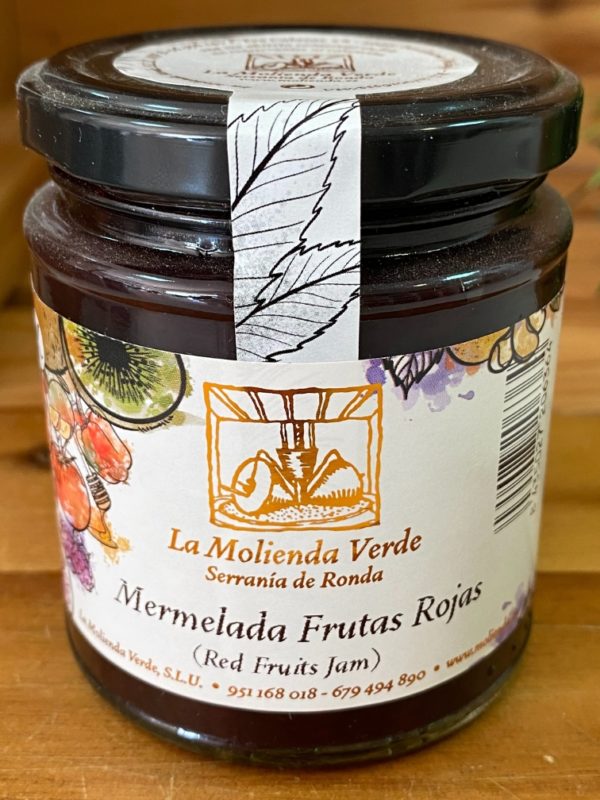 mermelada de frutos rojos