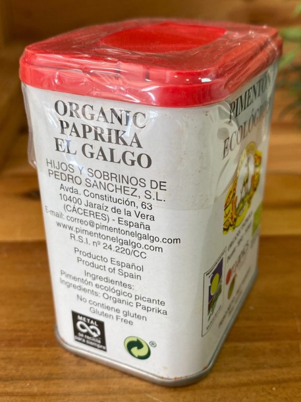 Lata de pimentón ecológico picante (75g) - Imagen 2